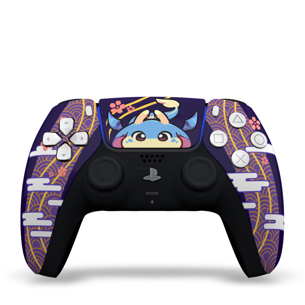 manette-ps5-custom-et-coque-avant-hapso-draw-my-pad-vue-avant
