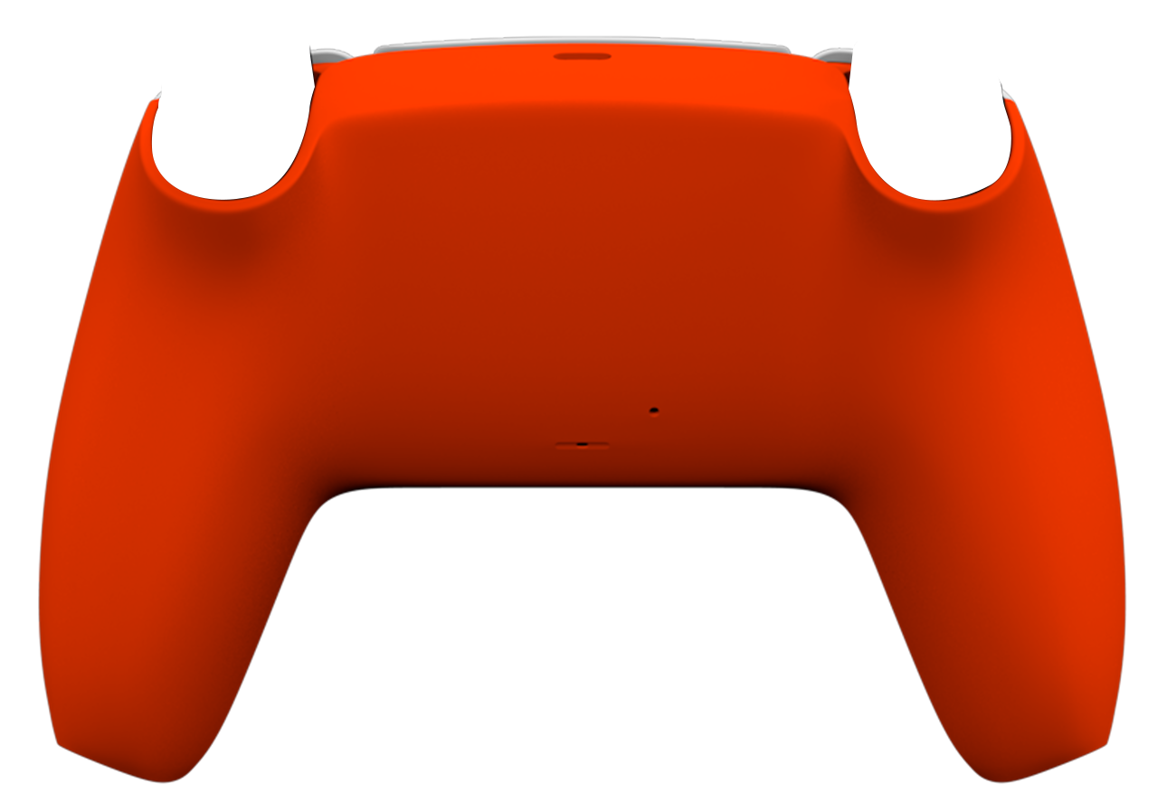 coque-arriere-orange-soft-touch-PS5