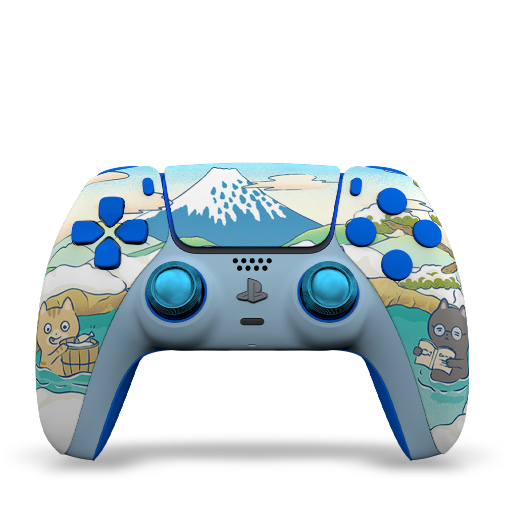 manette-Ps5-custom-cats-and-chill-avant-draw-my-pad