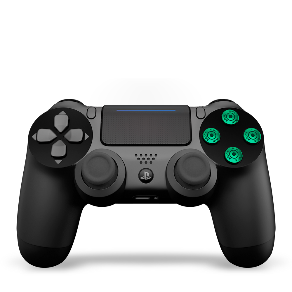 boutons-PS4-custom-manette-personnalisee-drawmypad-metal-vert-seuls