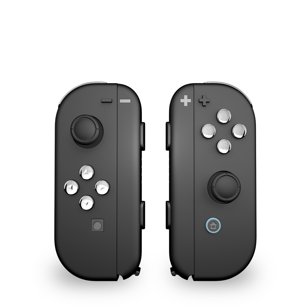 boutons-joycons-custom-manette-switch-personnalisee-chrome-argent-draw-my-pad