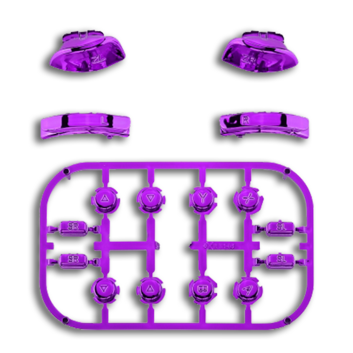 kit-gachettes-boutons-joycons-chrome-violet-custom-manette-switch-personnalisee-draw-my-pad