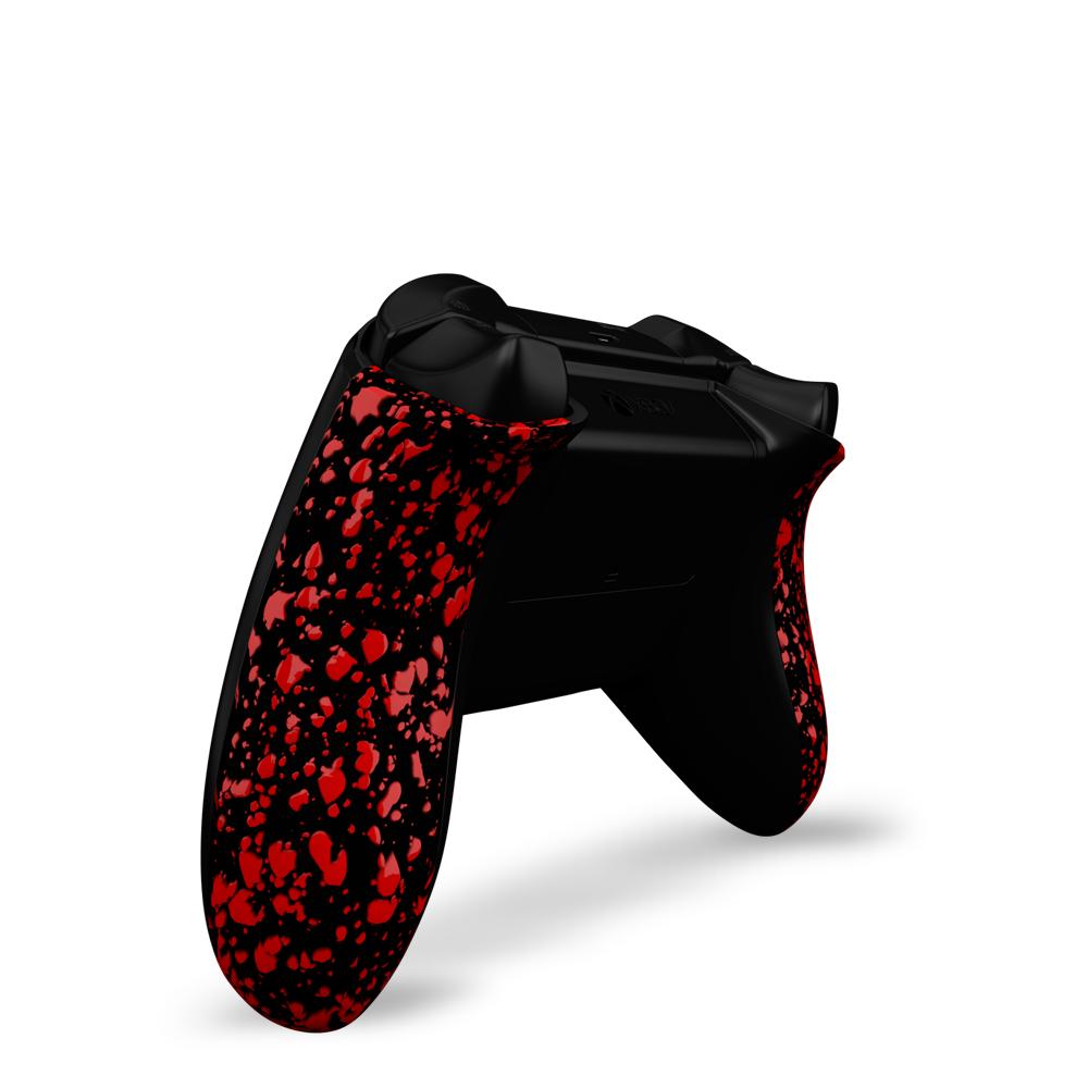 coque-arriere-manette-xbox-serie-x-custom-grip-rouge-draw-my-pad-droite