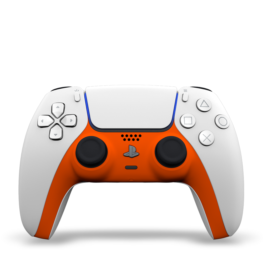 Coque centrale manette PS5 custom Orange