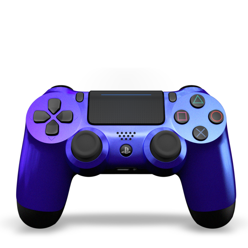 coque-manette-PS4-custom-playstation-4-sony-personnalisee-drawmypad-cameleon-devant