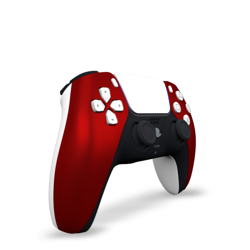 coque-manette-ps5-custom-red-soft-touch-dualsense-personnalisee-drawmypad-droite