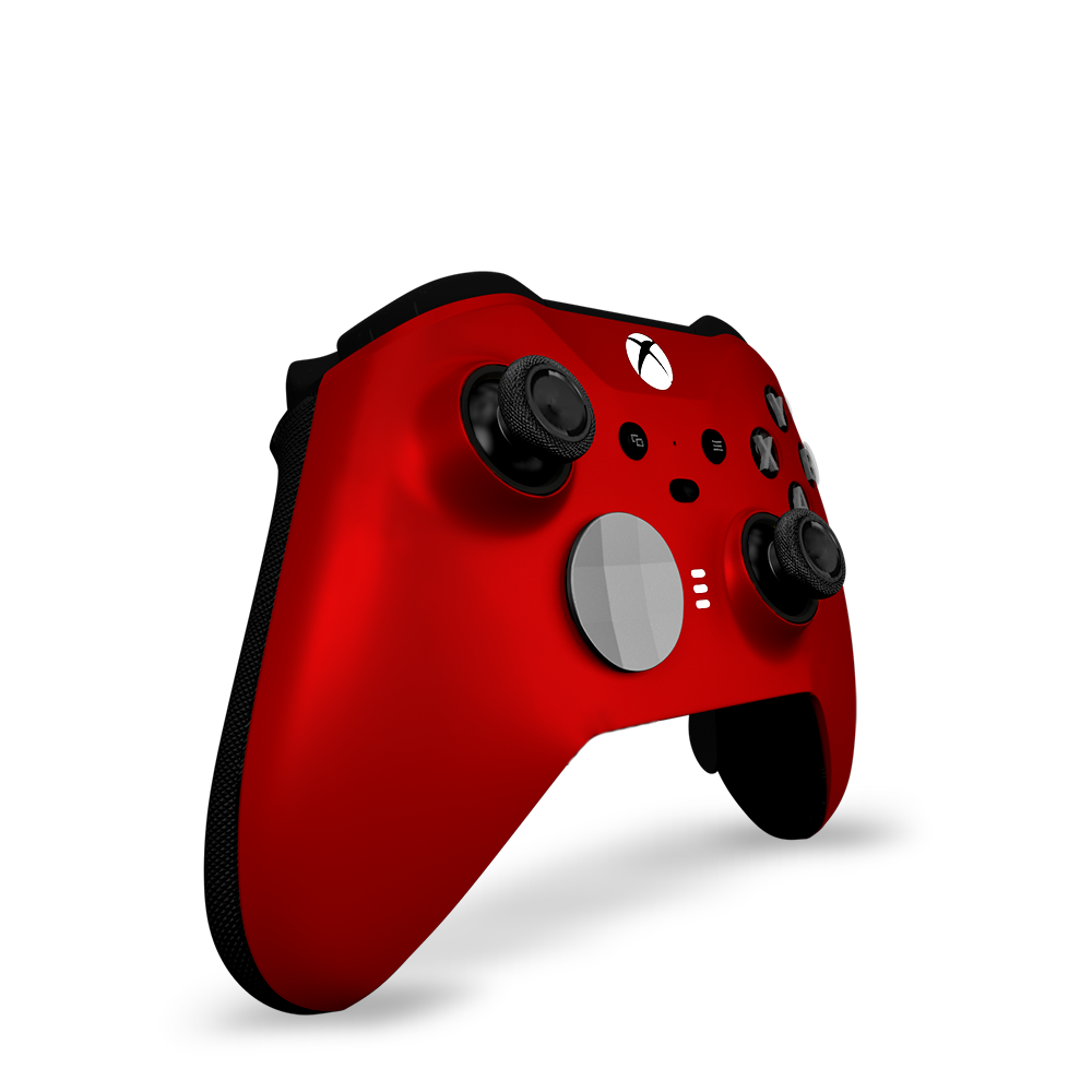 coque-manette-xbox-elite-series-2-custom-red-soft-touch-draw-my-pad-gauche