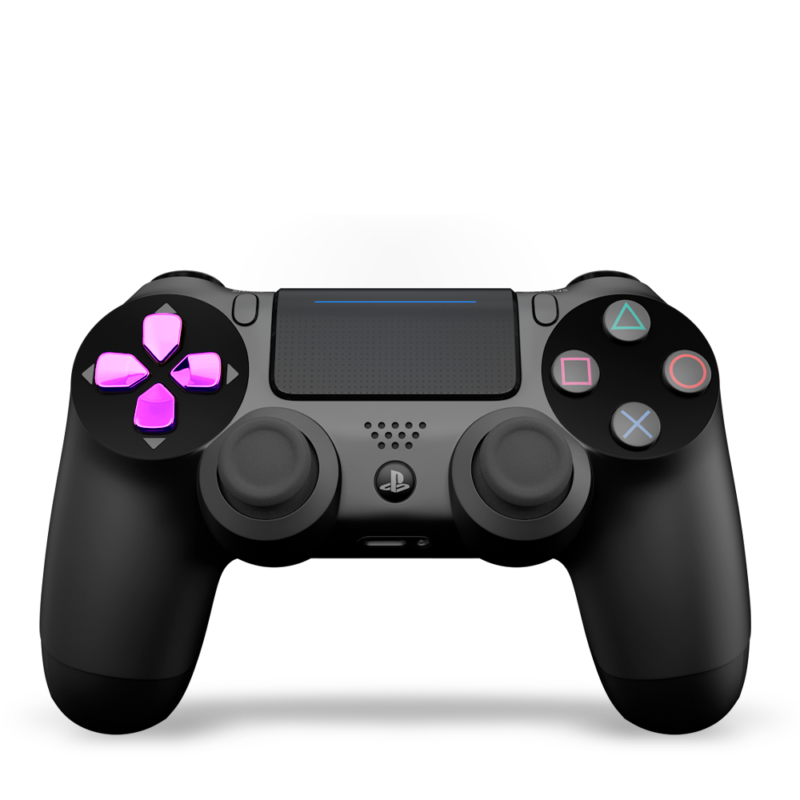 croix-directionnelle-PS4-custom-manette-personnalisee-drawmypad-chrome-rose