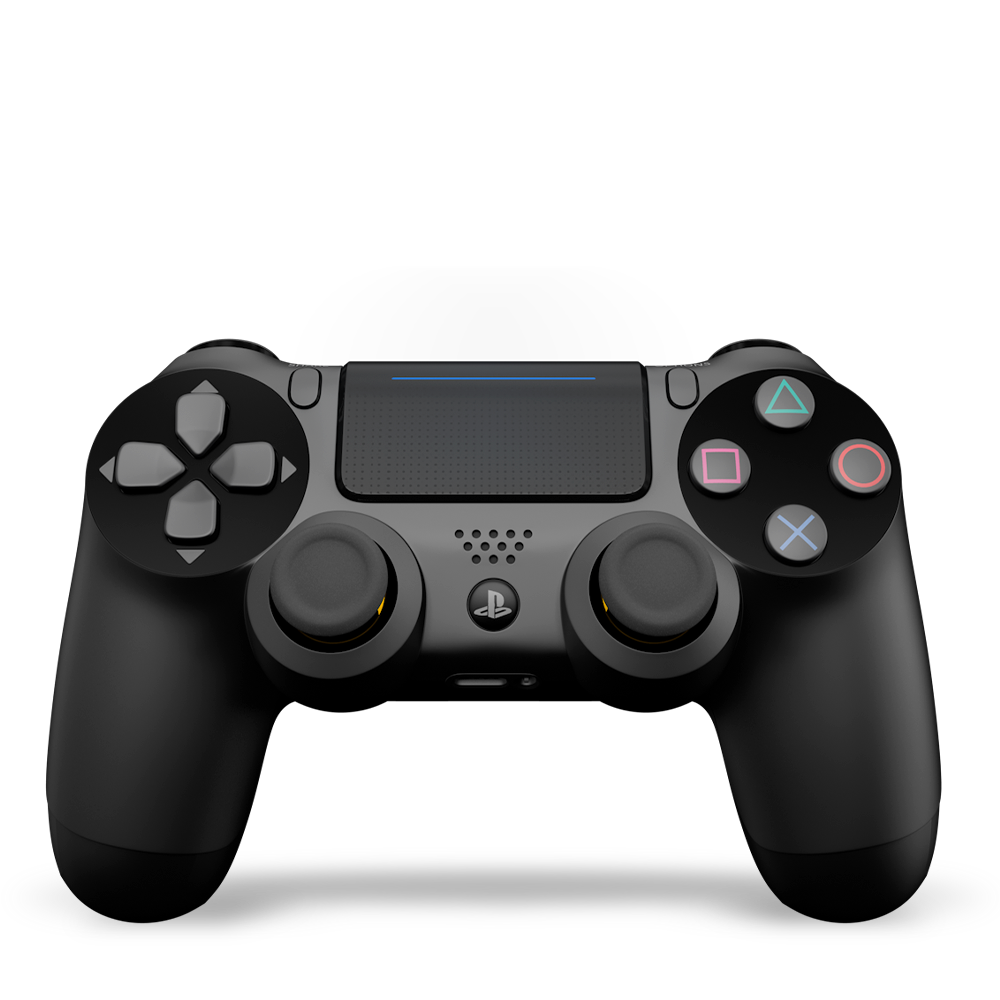 joysticks-PS4-custom-manette-personnalisee-drawmypad-chrome-or