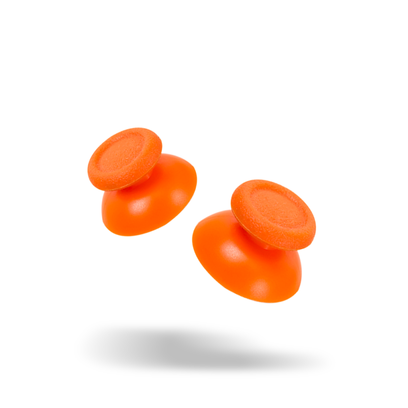 joysticks-PS4-custom-manette-personnalisee-drawmypad-couleur-orange-seuls