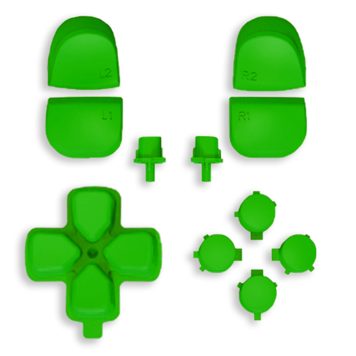 kit-boutons-gachettes-PS5-vert-vif-custom-manette-dualsense-personnalisee-drawmypad