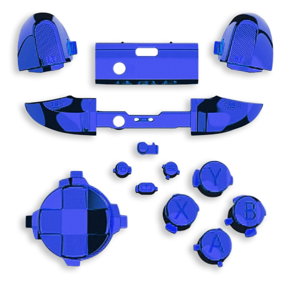 kit-XBOX-series-custom-manette-personnalisee-drawmypad-chrome-bleu