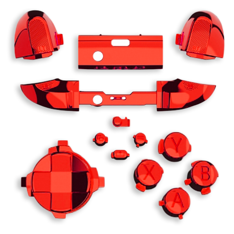 kit-XBOX-series-custom-manette-personnalisee-drawmypad-chrome-rouge