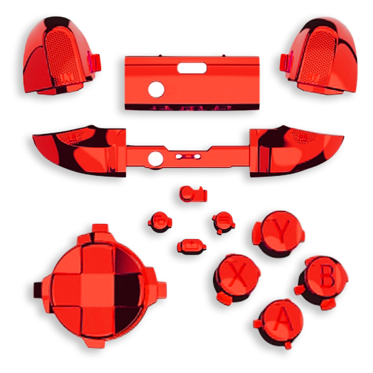 kit-XBOX-series-custom-manette-personnalisee-drawmypad-chrome-rouge