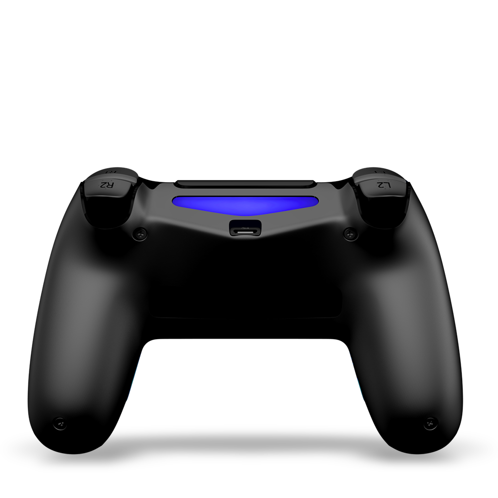 manette-PS4-custom-playstation-4-sony-personnalisee-drawmypad-blue-fire-arriere