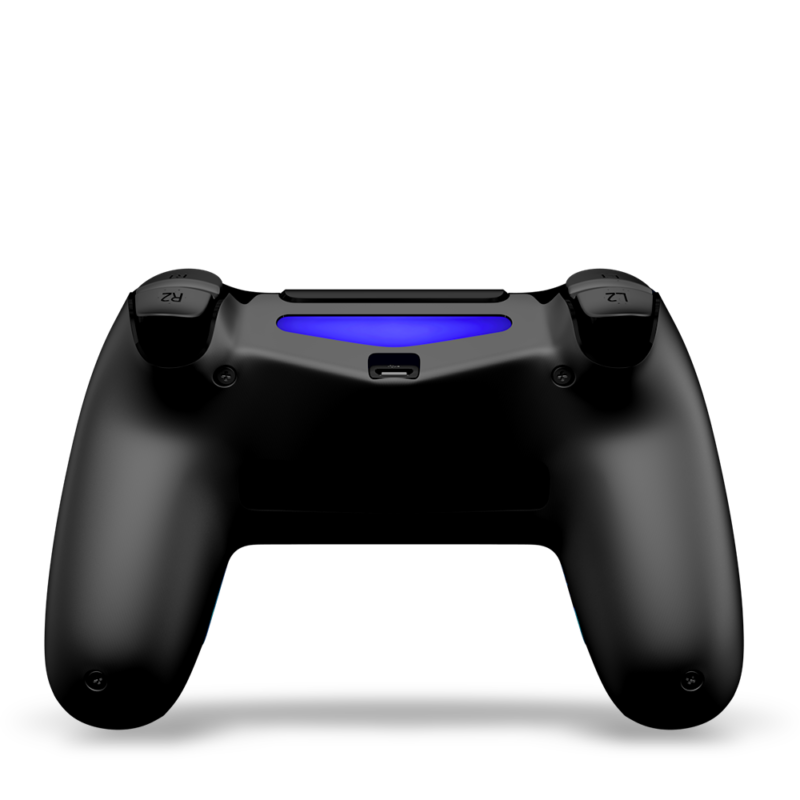 manette-PS4-custom-playstation-4-sony-personnalisee-drawmypad-blue-fire-arriere
