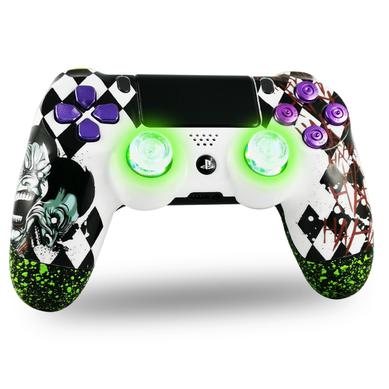 manette-PS4-custom-playstation-4-sony-personnalisee-drawmypad-is-this-a-joke-joker-led