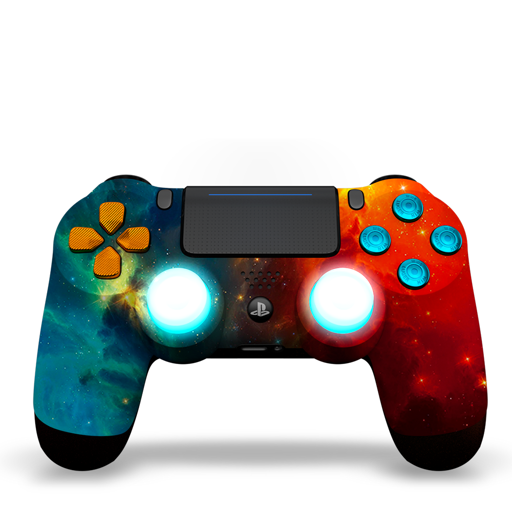 manette-PS4-custom-playstation-4-sony-personnalisee-drawmypad-perfect-dream-leds-devant