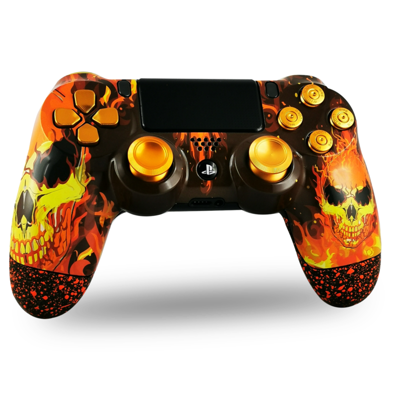 manette-PS4-custom-playstation-4-sony-personnalisee-drawmypad-soft-touch-highway-to-hell