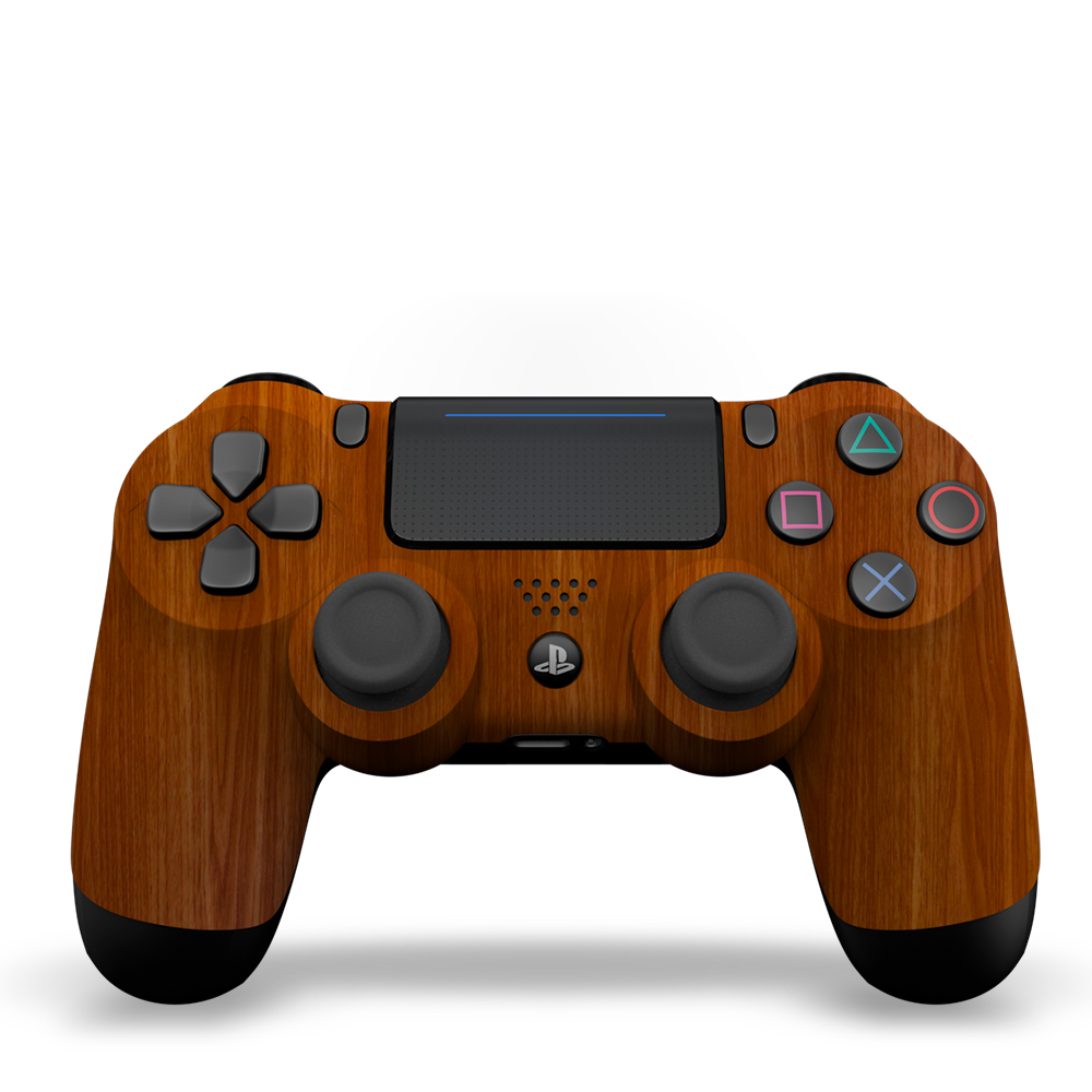 Manette PS4 personnalisée Wood - Manette custom