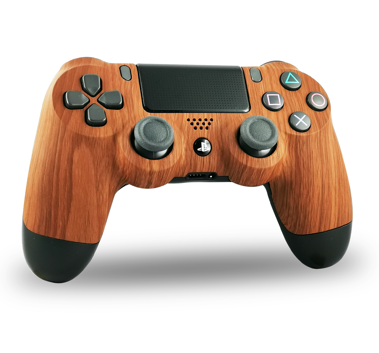 manette-PS4-custom-playstation-4-sony-personnalisee-drawmypad-wood