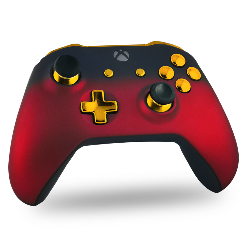 manette-XBOX-one-custom-S-personnalisee-drawmypad-red-gold