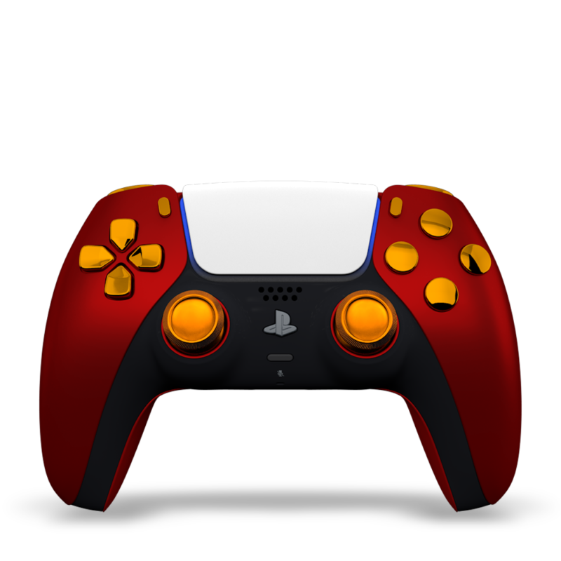 manette-ps5-custom-red-gold-dualsense-personnalisee-drawmypad