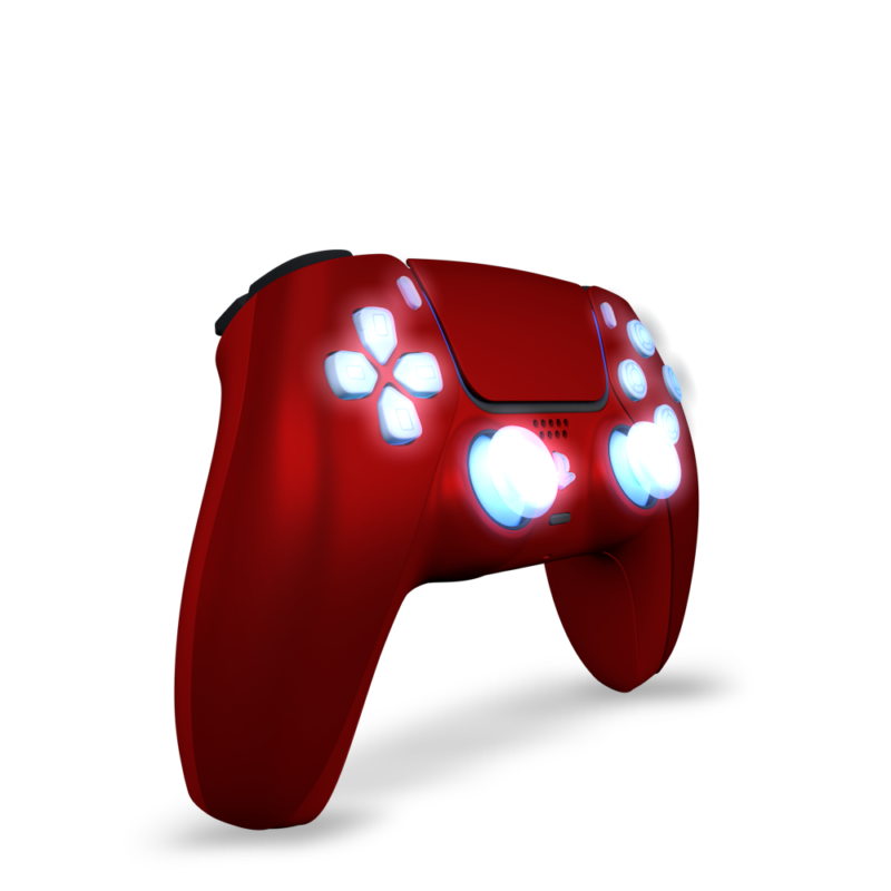 manette-ps5-custom-red-silver-leds-dualsense-personnalisee-drawmypad-droite