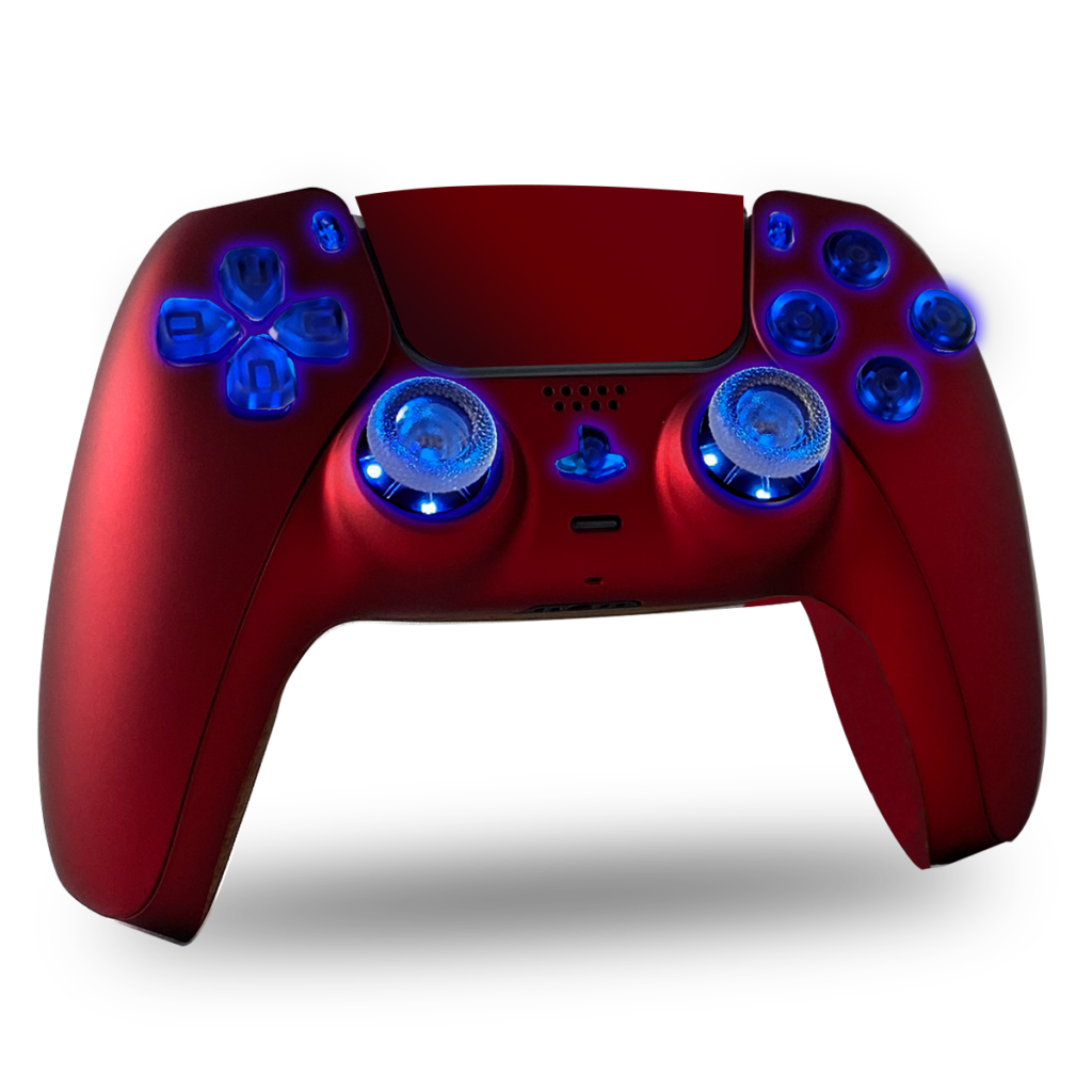 manette-ps5-red-sylver-leds