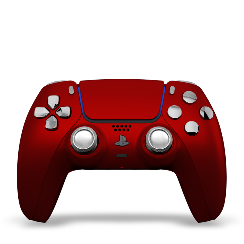 manette-ps5-custom-red-silver-dualsense-personnalisee-drawmypad