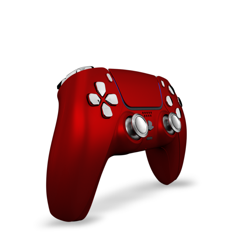 manette-ps5-custom-red-sylver-dualsense-personnalisee-drawmypad-droite