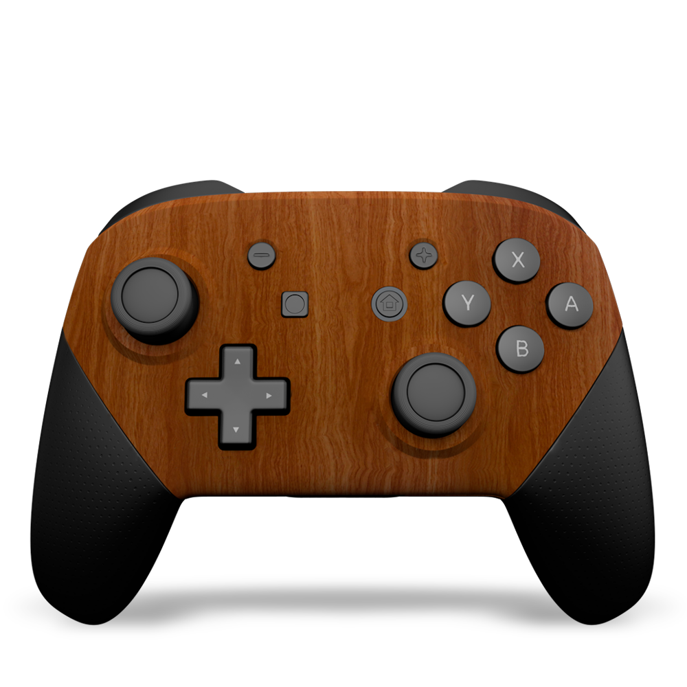 Manette Switch Pro custom Wood - Switch Personnalisée